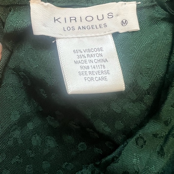 Kirious Leopard Print Crop Top Blouse - Picture 4 of 4